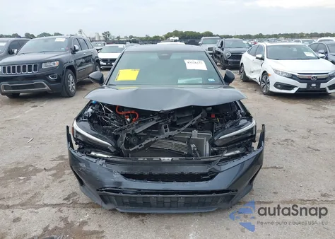 2025 Honda Civic Hybrid Sport/Sport Touring from USA, damaged, VIN 2HGFE4F82SH329329